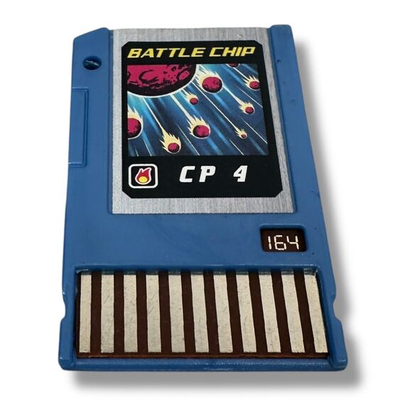 MegaMan Battle Chip CP 4 164 for Mega Man PET 2004 Takara - Picture 1 of 3